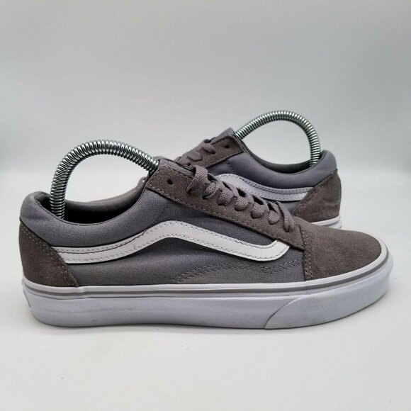 Vans Skateboarding Gray Unisex Sneakers‎ Shoes Size M 6.5 W 8 - Picture 4 of 8